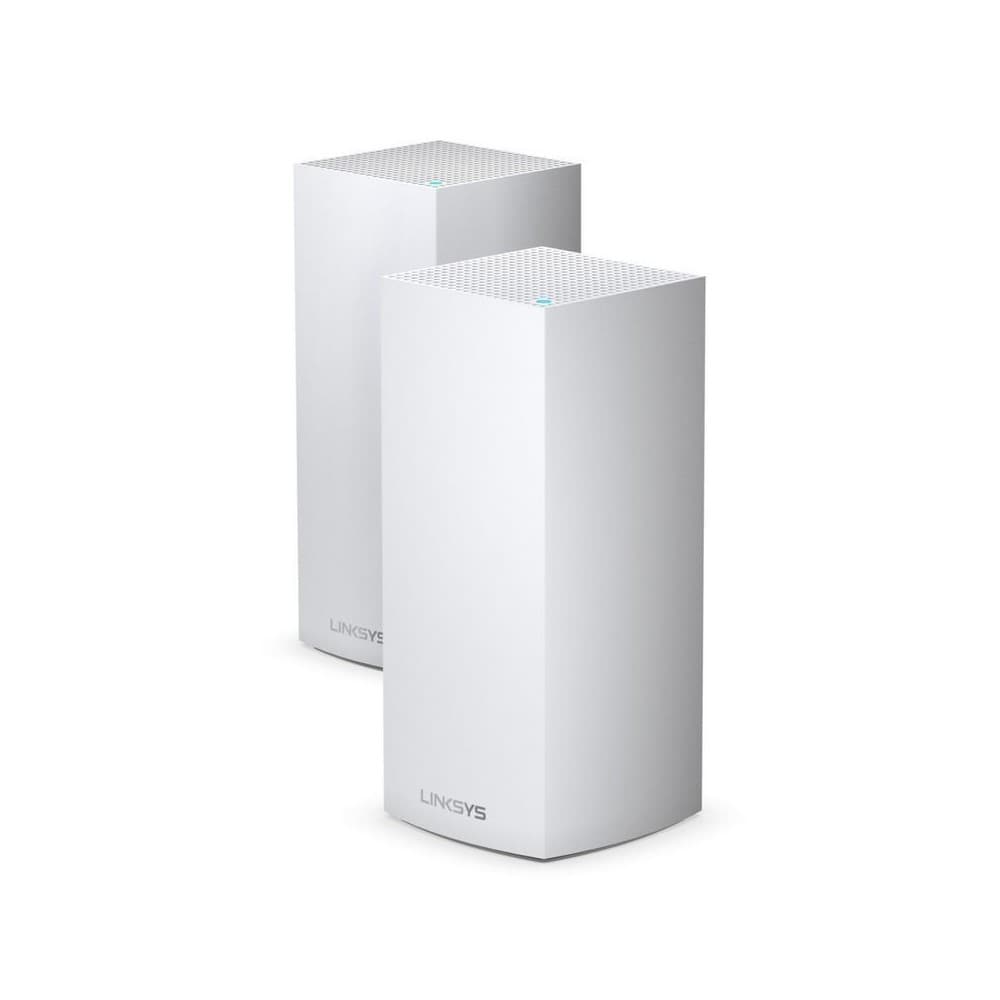 Router Mesh Velop  MX10600  paquete de 2 nodos TriBanda,2,4 GHz y 5 GHz (2),1 Gigabit WAN,4 Gigabit LAN,USB 3.0,Procesador de núcleo Quad a 2,2 GHz,Control desde la aplicación,Memoria Flash: 512MB, RAM: 1GB, vista 1