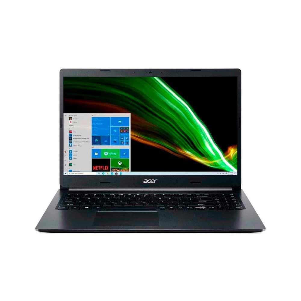Portatil Acer A515-45-R6HW FHD R3 5300U 15,6" 4GB/256SSD/Windows 10 Home color Black, vista 1