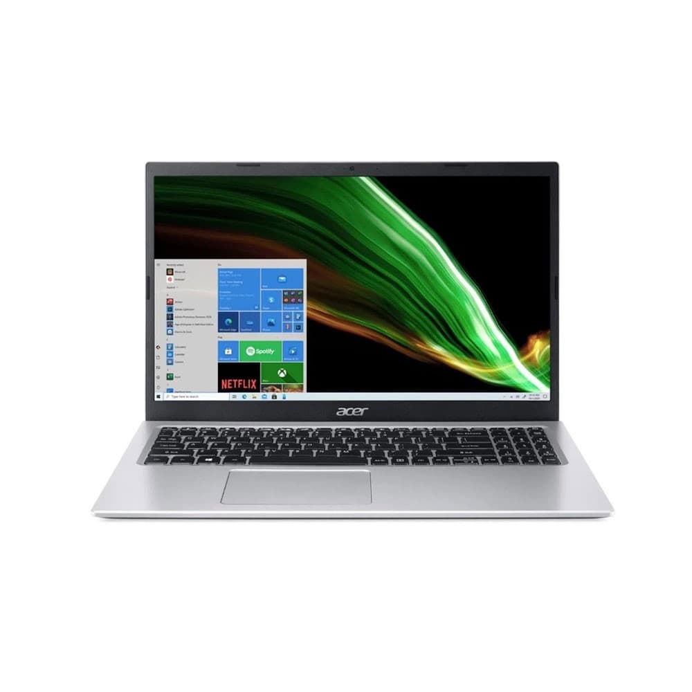 Computador Portátil Acer pantalla de 15,6” FHD, procesador Intel Core i5, 8GB RAM/256GB SSD, Windows 10 Home color Silver, vista 1