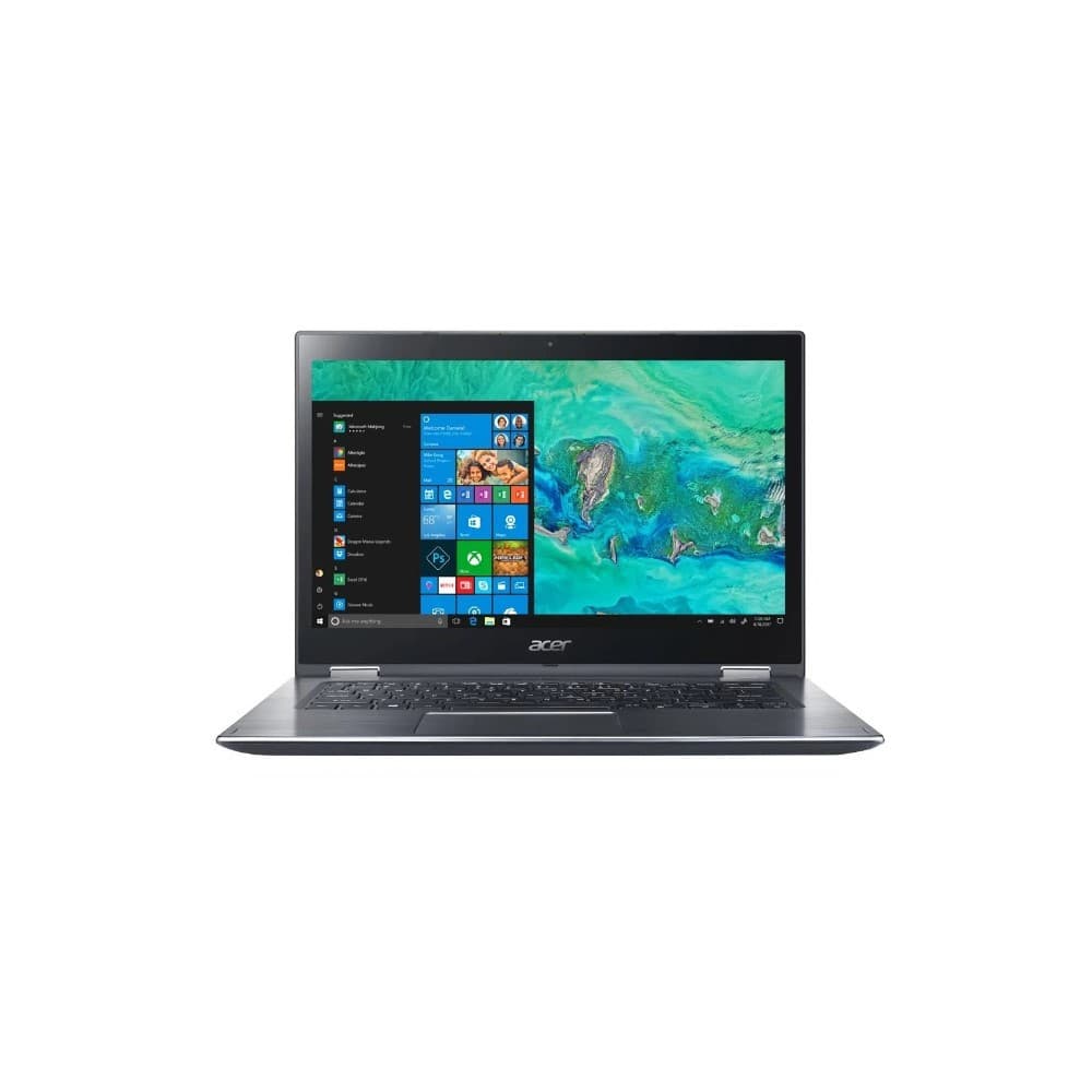 Computador Portátil pantalla de 14” HD, procesador Intel Core i3,  8GB RAM/256GB SSD, Touch Windows 10 Silver, vista 1