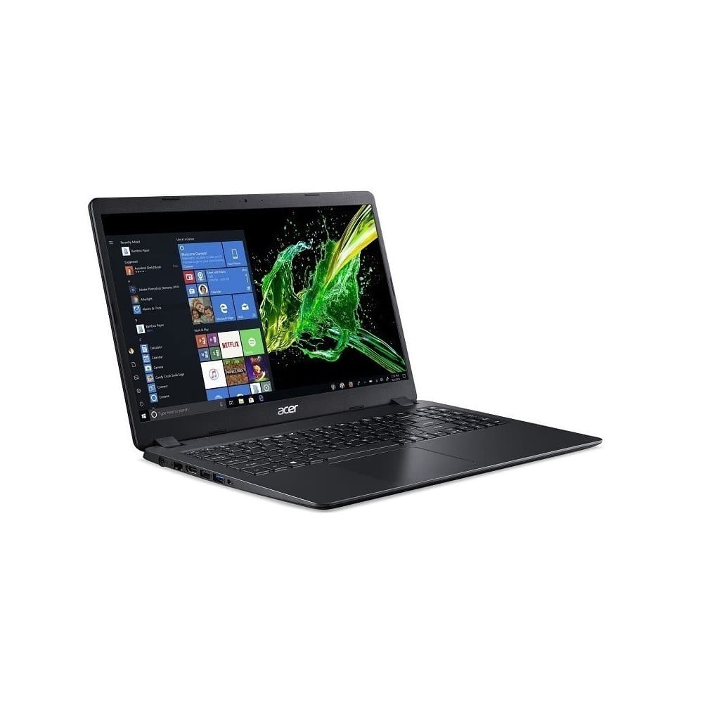 Portátil A c e r A315-54K-55QB,Intel Core Ci5 6300U, 8GB,256PM,15.6"HD,linux , Color Negro, vista 1