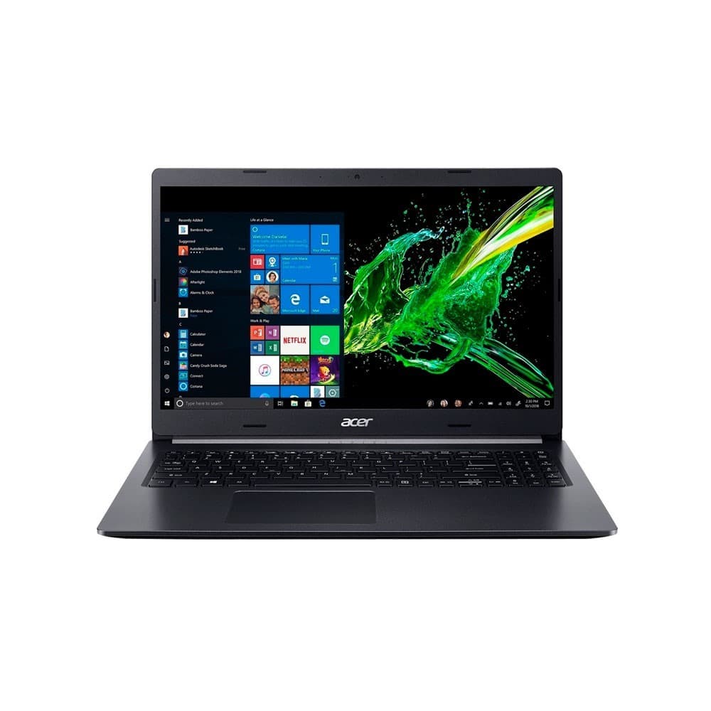Portatil Acer A515-54-55JD FHD Ci5 10210U 15,6" 4GB/256SSD/Windows 10 home color Black, vista 1