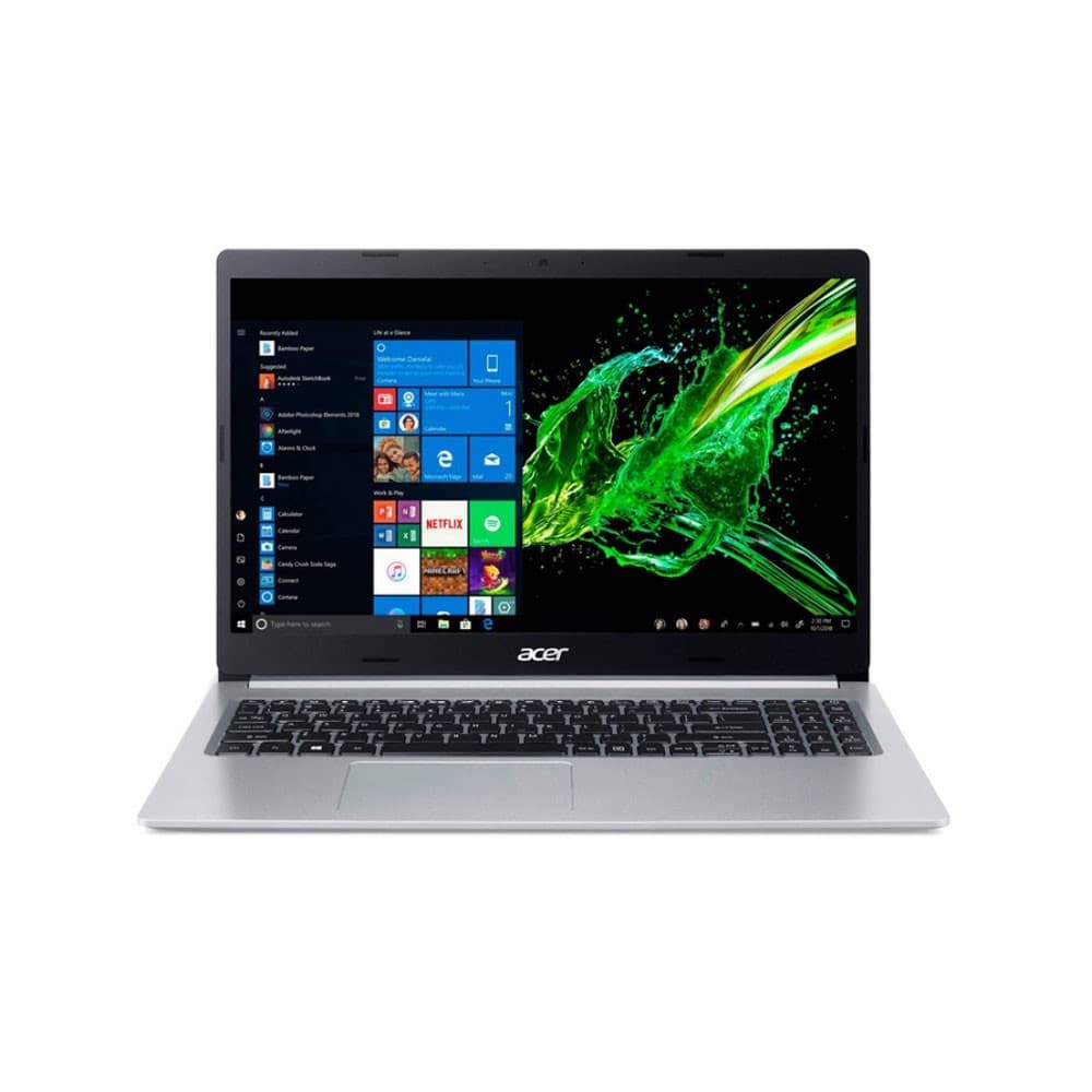 Portatil Acer A515-54-52TT FHD Ci5 10210U 15,6 4GB/256SSD/Windows 10 home color Silver, vista 1