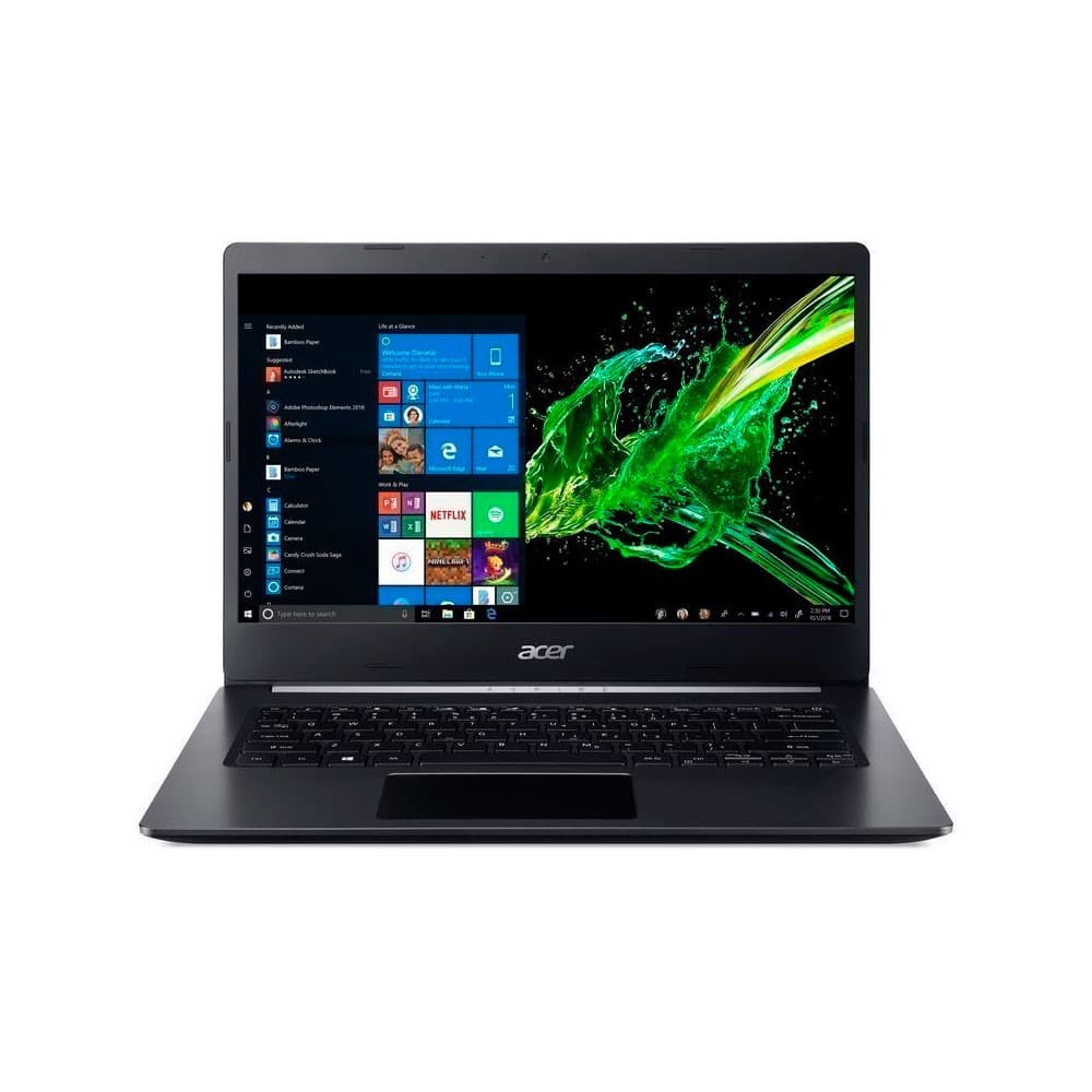 Portatil Acer A514-53-370T-CO FHD Ci3 1005G1 14" 4GB/256SSD/Win 10 home Black, vista 1