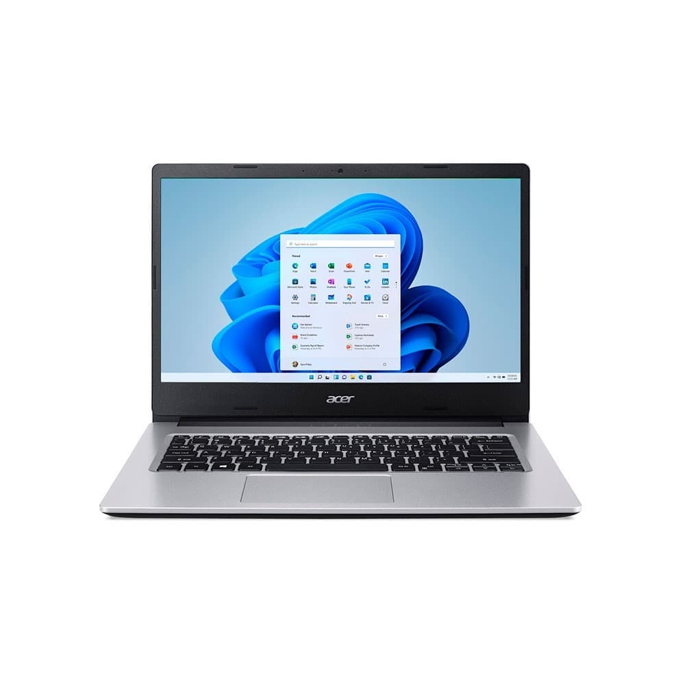 Computador portátil Acer A314-22-R74B 14” pulgadas HD 8GB/256SSD/Linux Eshell color Gris, vista 1