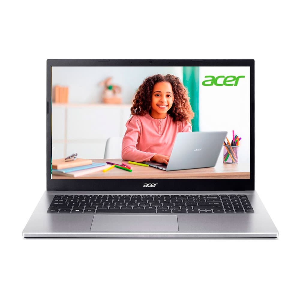 Computador Portátil Acer 15,6" pulgadas FHD Intel Ci7 1255U, 8GB RAM/512GB SSD, Linux color Gris, vista 1