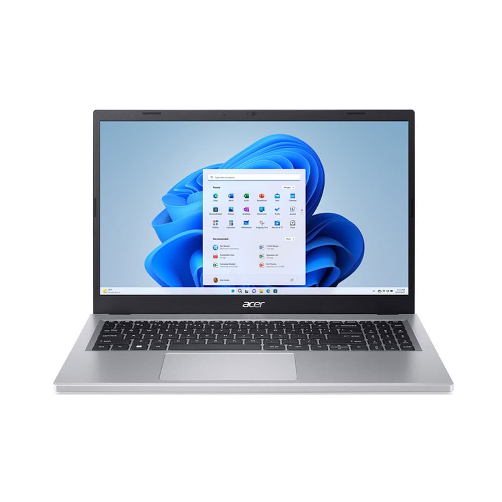 Portatil Acer A315-510P-34LK  FHD Ci3 N305 15,6" 8GB DDR5(4GBx2)512GB SSD/Linux (ESHELL) Color Silver, vista 1