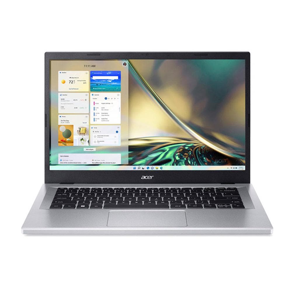 Portatil Acer A314-36P-33ZX  FHD Ci3 N305 14" 8GB DDR5(4GBx2)512GB SSD/Windows 11 Home Single Color Silver "Mouse_RF2.4G_Macaron pure silver, vista 1
