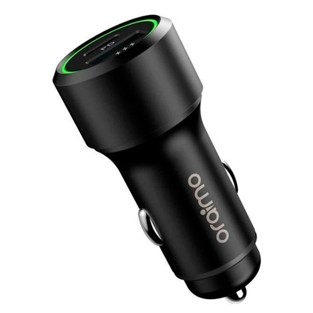 Cargador de Carro Oraimo Bullet PD Negro 36W, vista 1