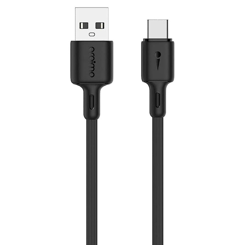 Data Cable oraimo OCD-C32 3A 1M BlackLAT, vista 1