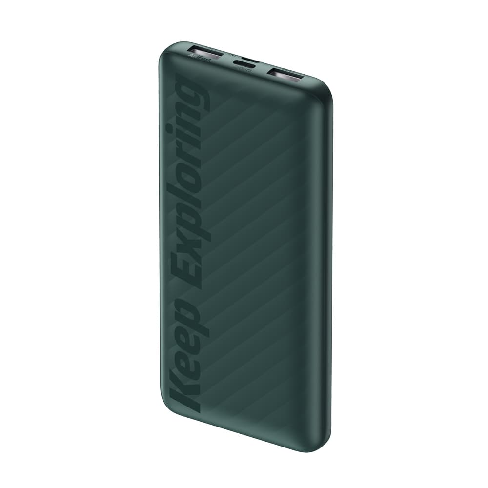 Power Bank Oraimo verde 10000 mAh(37Wh), Battery Cell Type: Lithium battery, vista 1