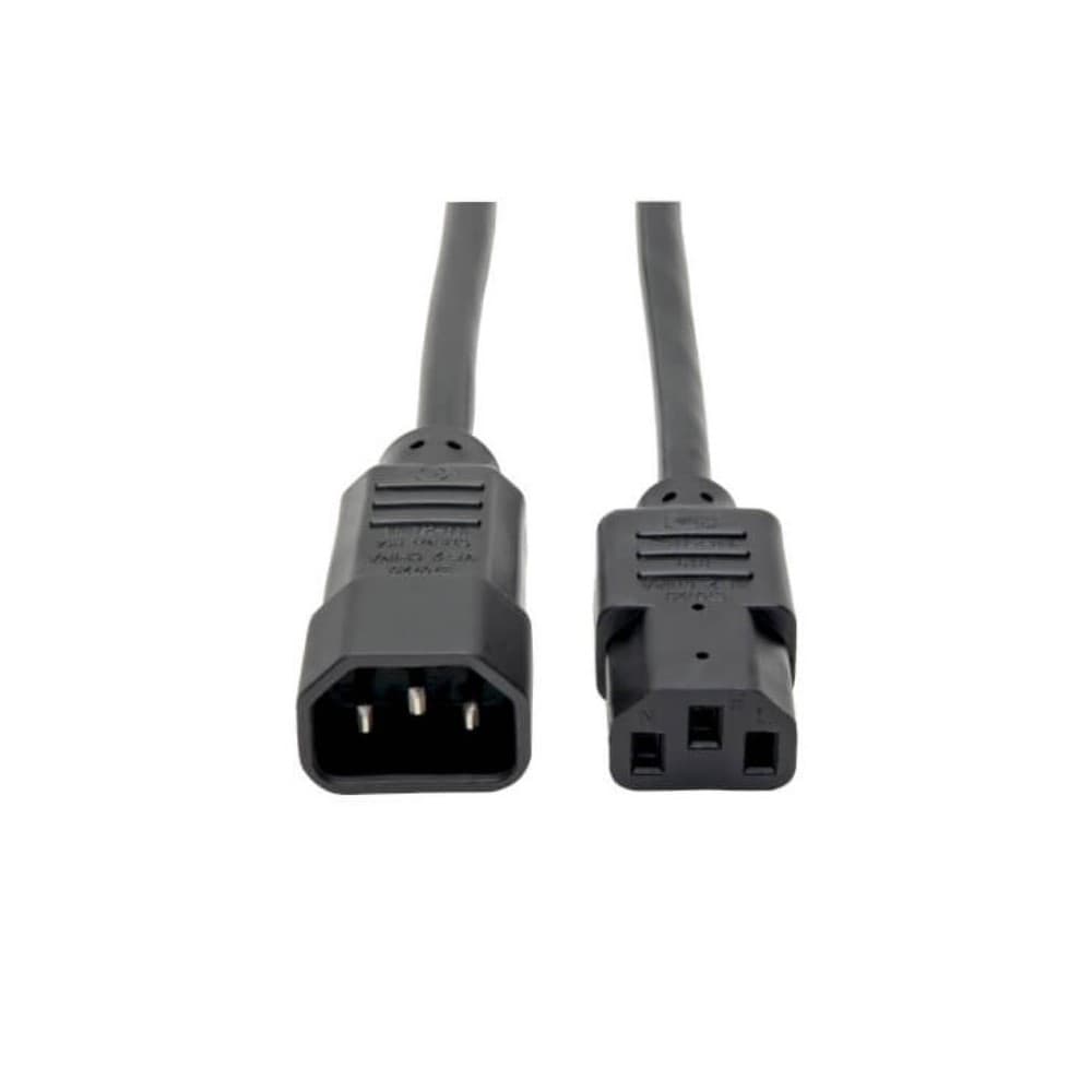 Cable de Alimentación para PDU, C13 a C14 - 10A, 250V, 18 AWG, 1.83 m [6 pies], Negro, vista 1