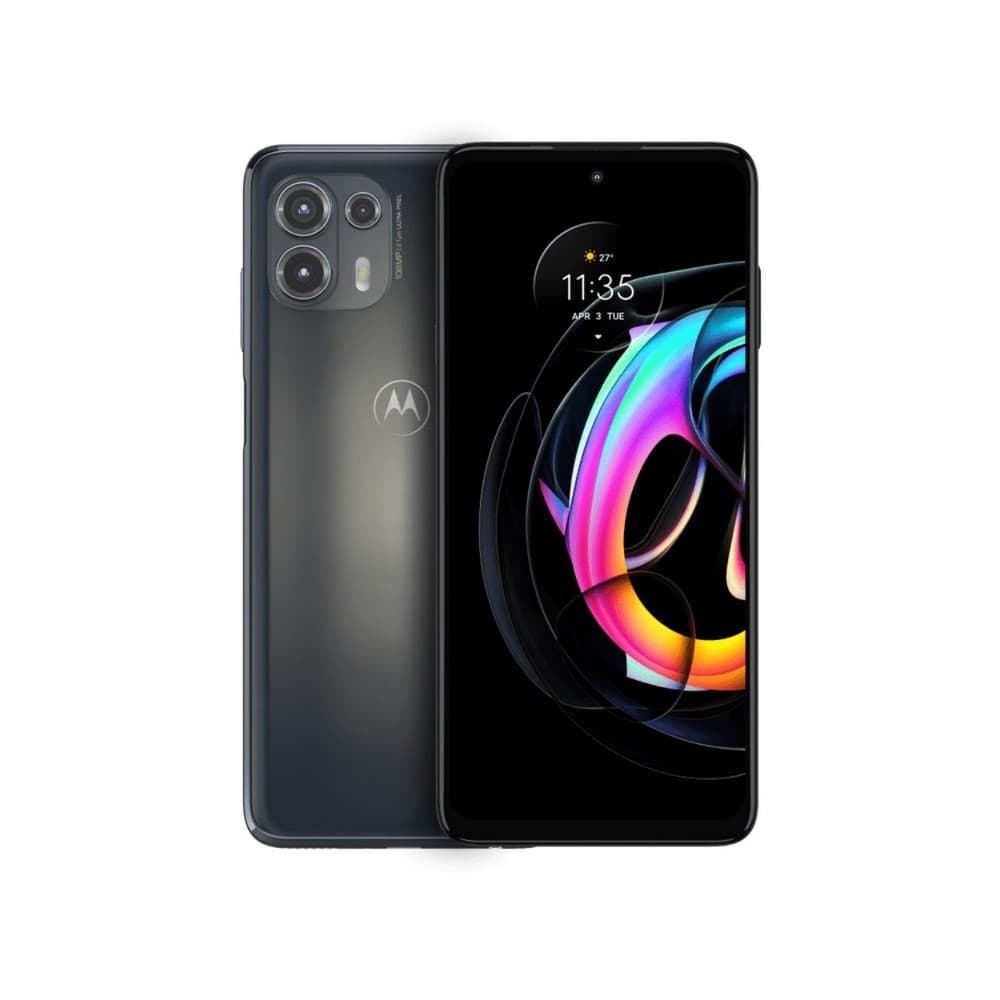 Celular Moto Edge 20 Lite gris 128GB+Audifono Bluetooth diadema XT220 Negro, vista 1