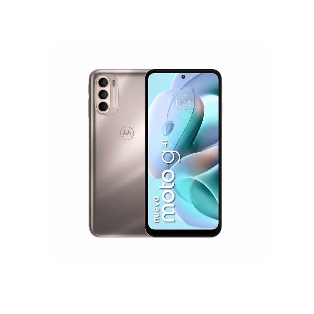 Motorola G41 Dorado, vista 1
