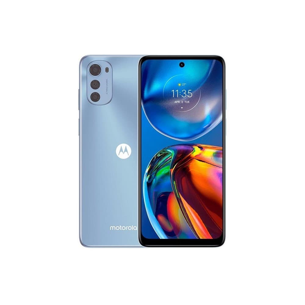 Motorola E32 Azul, vista 1