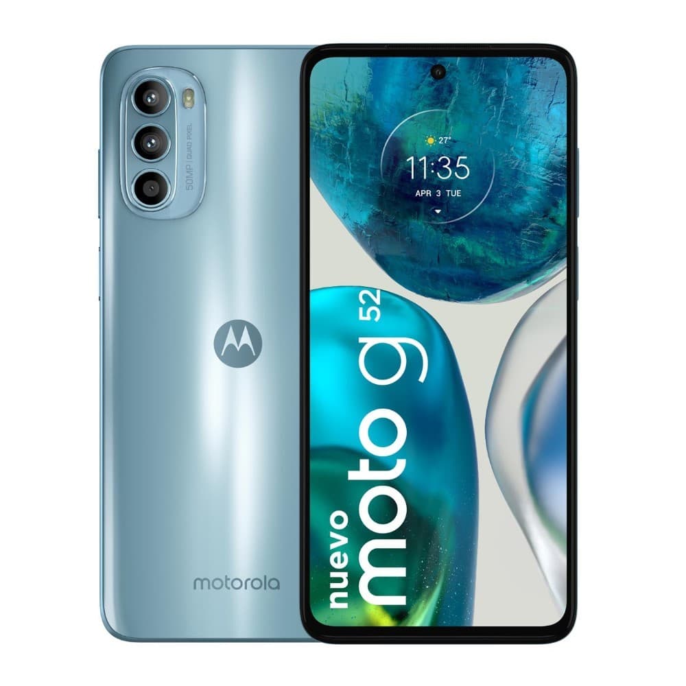 Celular Motorola g52 azul, vista 1