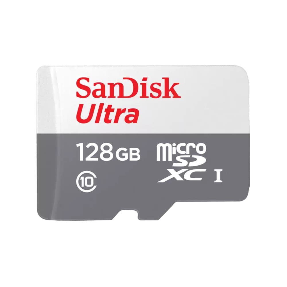 Memoria microSD SanDisk Ultra 128GB UHS-I Clase 10 Hasta 100MB/s, vista 1