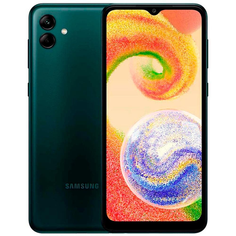 Celular Samsumg Galaxy A04, 64GB, Verde, vista 1