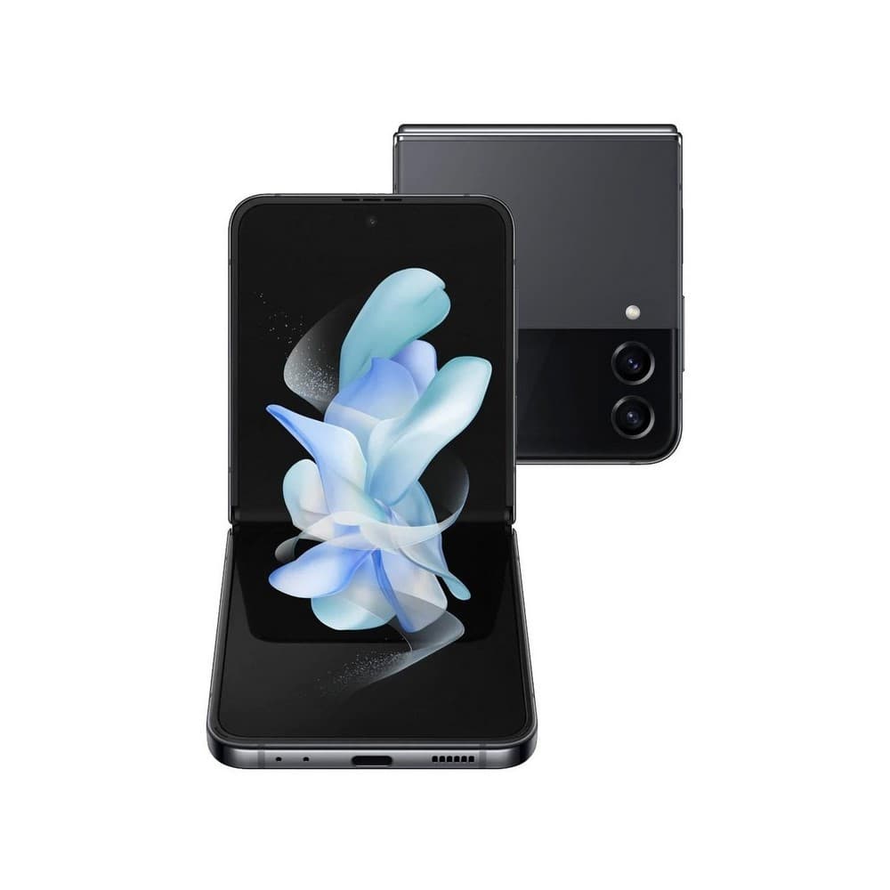 Celular samsung galaxy Z Flip4 5G 256Gb gris, vista 1