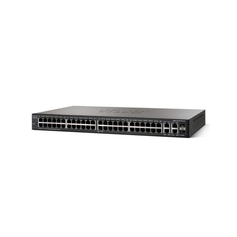 SG 300-52 52-port Gigabit Managed Switch, vista 1