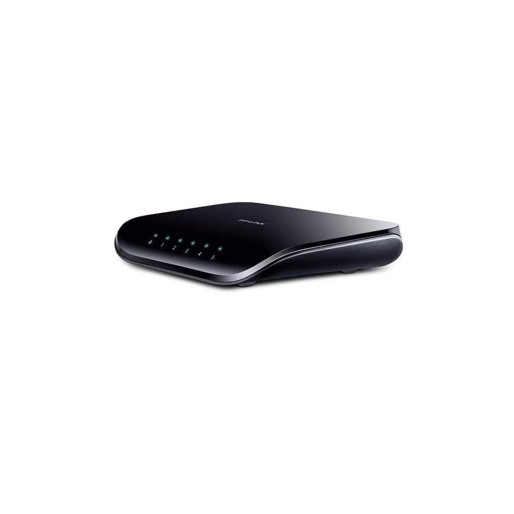 Switch TP-LINK NO administrable 5-Puertos Gigabit, vista 1