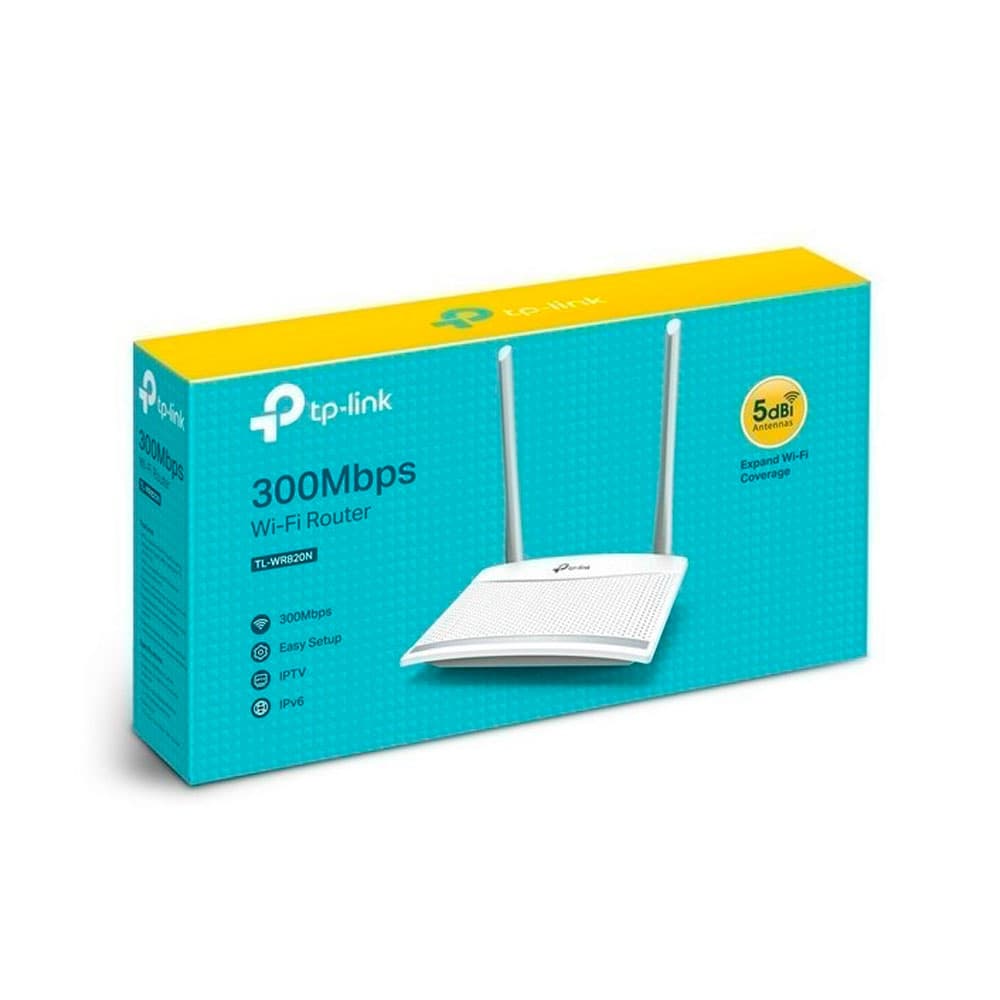 Router TPLINK Inalambrico N 300, 2 antenas externas, vista 1