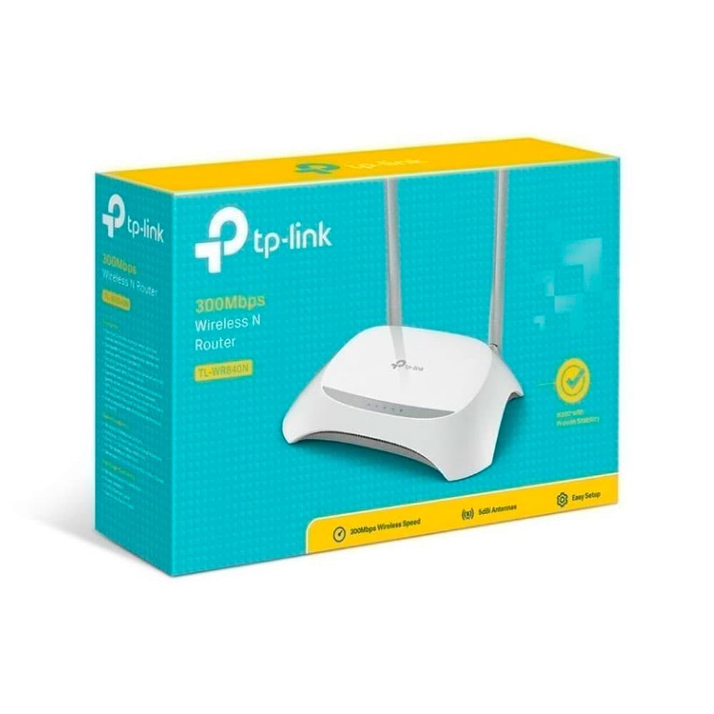 Router TPLINK inalambrico 300Mbps,  2 antenas externas, vista 1