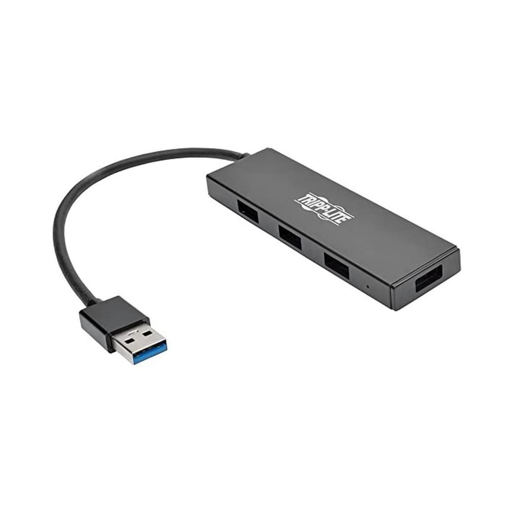 4-Port Ultra-Slim Portable USB 3.0 SuperSpeed Hub, vista 1