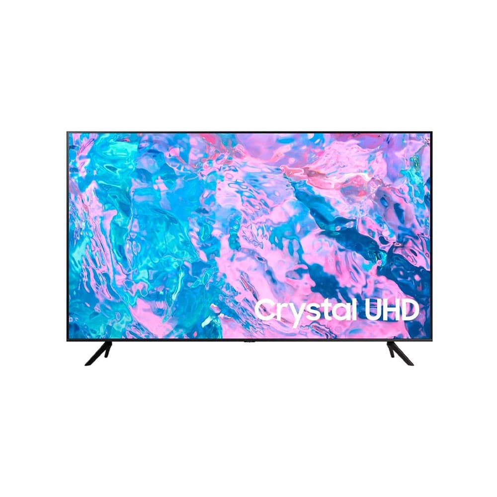 Televisor Samsung FLAT LED Smart TV 50 pulgadas UHD 4K  /3,840 x 2,160 / DVB-T2 / Bluetooth/ AirPlay 2 / Bixby / HDMI x 3/ USB x1 /LAN/abre y edita archivos de Office/ Garantía 1 año, vista 1