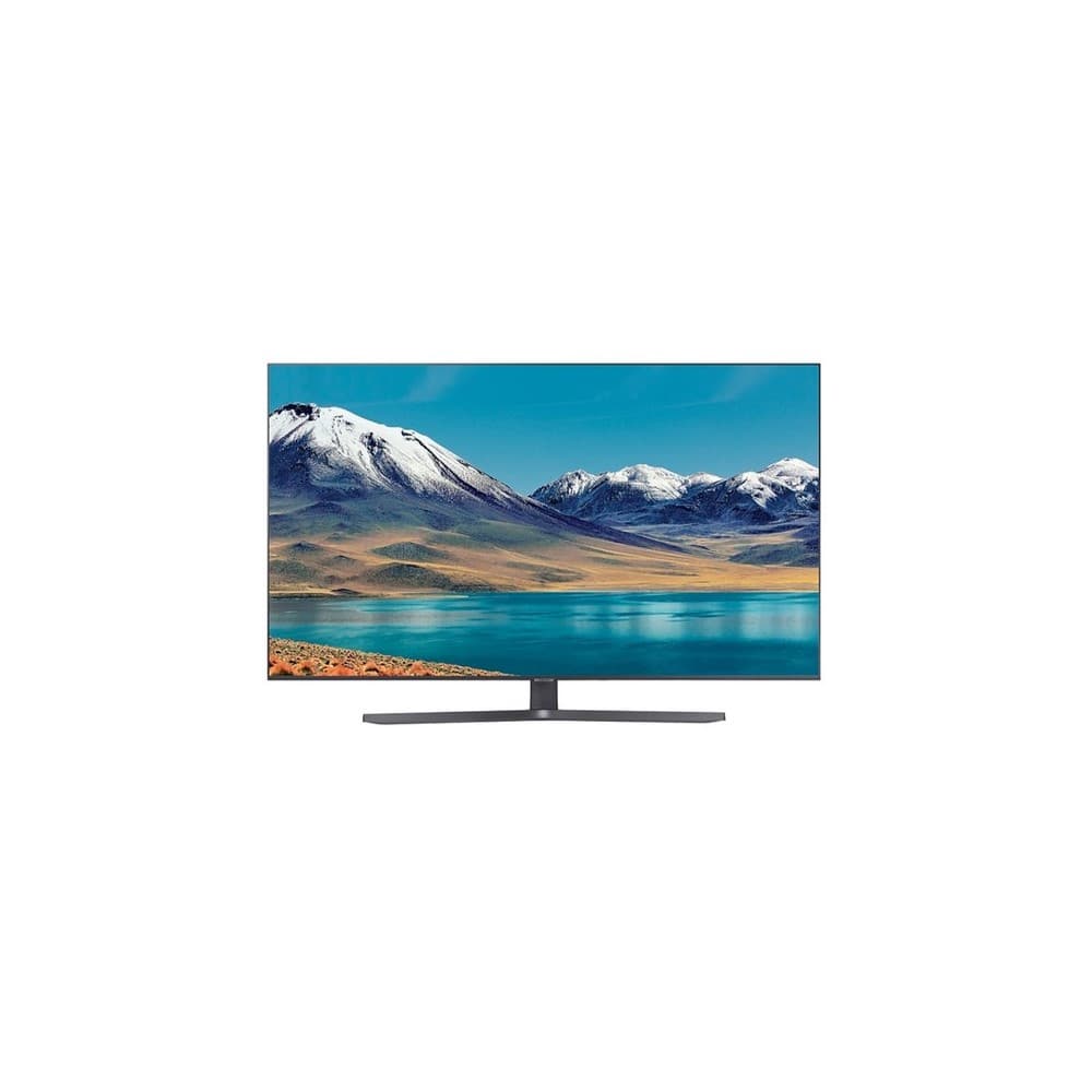 Televisor Samsung FLAT LED Smart TV 55 pulgadas Crystal UHD 4K  /3,840 x 2,160 / DVB-T2 / Bluetooth/ AirPlay 2 / Bixby desde el control /modo ambiente/ Modo Juego/ HDMI x 3/ USB x2 /abre y edita archivos de Office/ Comparte contenido en un toque/Garantía 1 año, vista 1