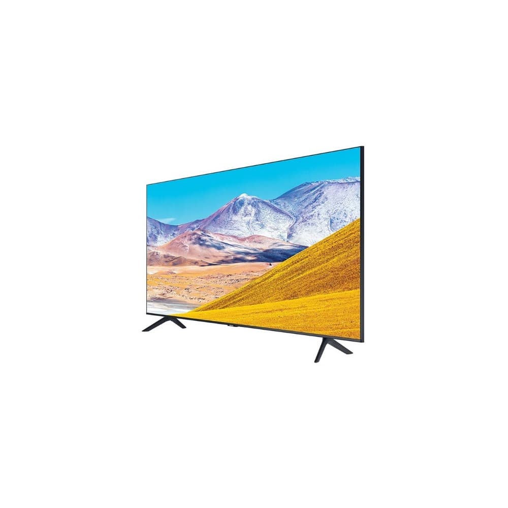 Televisor Samsung FLAT LED Smart TV 58 pulgadas Crystal UHD 4K  /3,840 x 2,160 / DVB-T2 / Bluetooth/ AirPlay 2 / Bixby desde el control /modo ambiente/ Modo Juego/ HDMI x 3/ USB x2 /abre y edita archivos de Office/ Garantía 1 año, vista 1