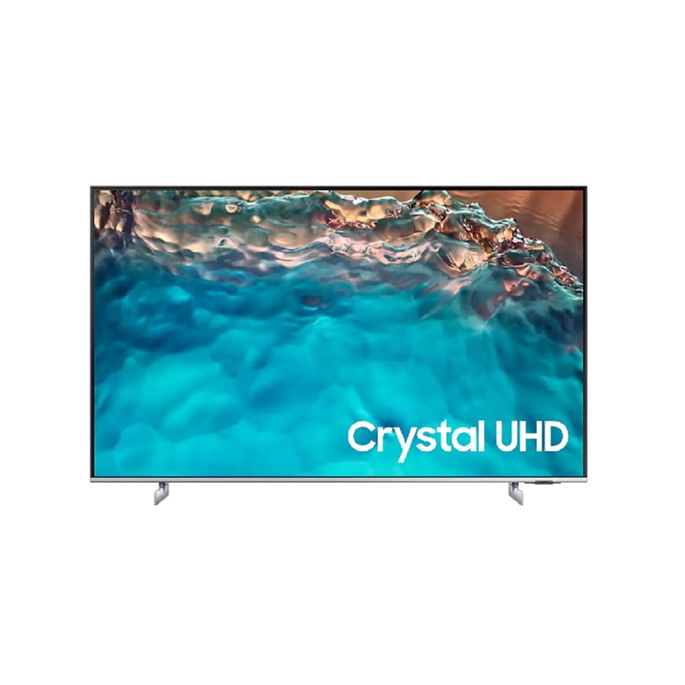 Televisor Samsung FLAT LED Smart TV 65 pulgadas Crystal UHD 4K  /3,840 x 2,160 / DVB-T2 /LAN/ Bluetooth/ AirPlay 2 / Bixby desde el control /modo ambiente/ Modo Juego/ HDMI x 3/ USB x2 /abre y edita archivos de Office/ control de voz/Garantía 1 año, vista 1
