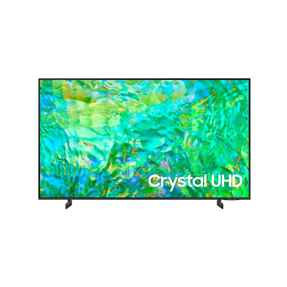 Televisor Samsung FLAT LED Smart TV 65 pulgadas Crystal UHD 4K  /3,840 x 2,160 / DVB-T2 /LAN/ Bluetooth/ AirPlay 2 / Bixby desde el control /modo ambiente/ Modo Juego/ HDMI x 3/ USB x2 /abre y edita archivos de Office/ control de voz/Garantía 1 año, vista 1