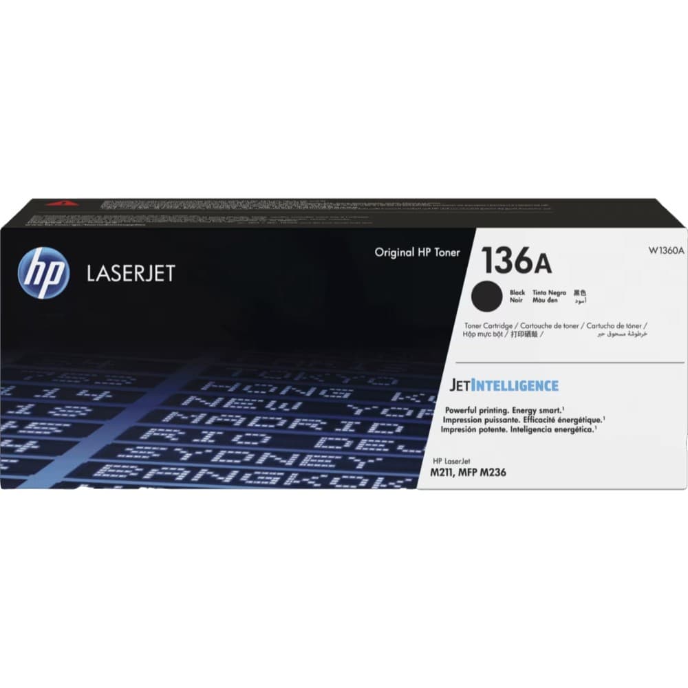 TONER HP NEGRO 136A LASERJET  M208DW,M209DW,M211D,M232DW,M233DW, M234DW,M236DW  1.150 PAG., vista 1