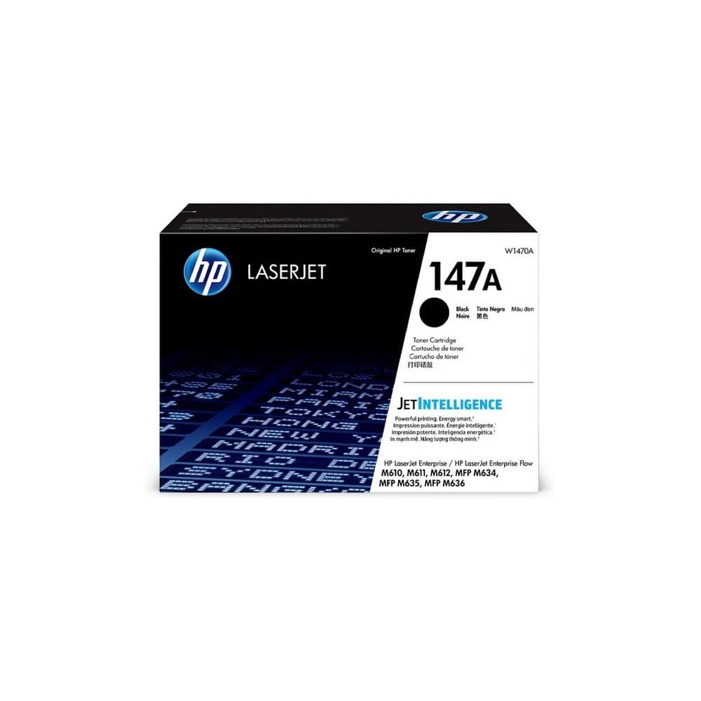 TONER HP NEGRO 147A LASERJET  M610,611,612,634,635,636 10.500 PAG., vista 1