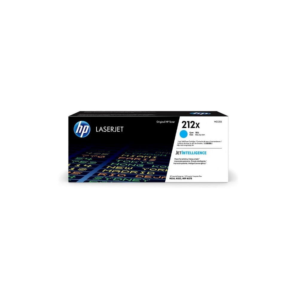 TONER HP CYAN 212X LASERJET  M555,M554,M578  10.000 PAG., vista 1