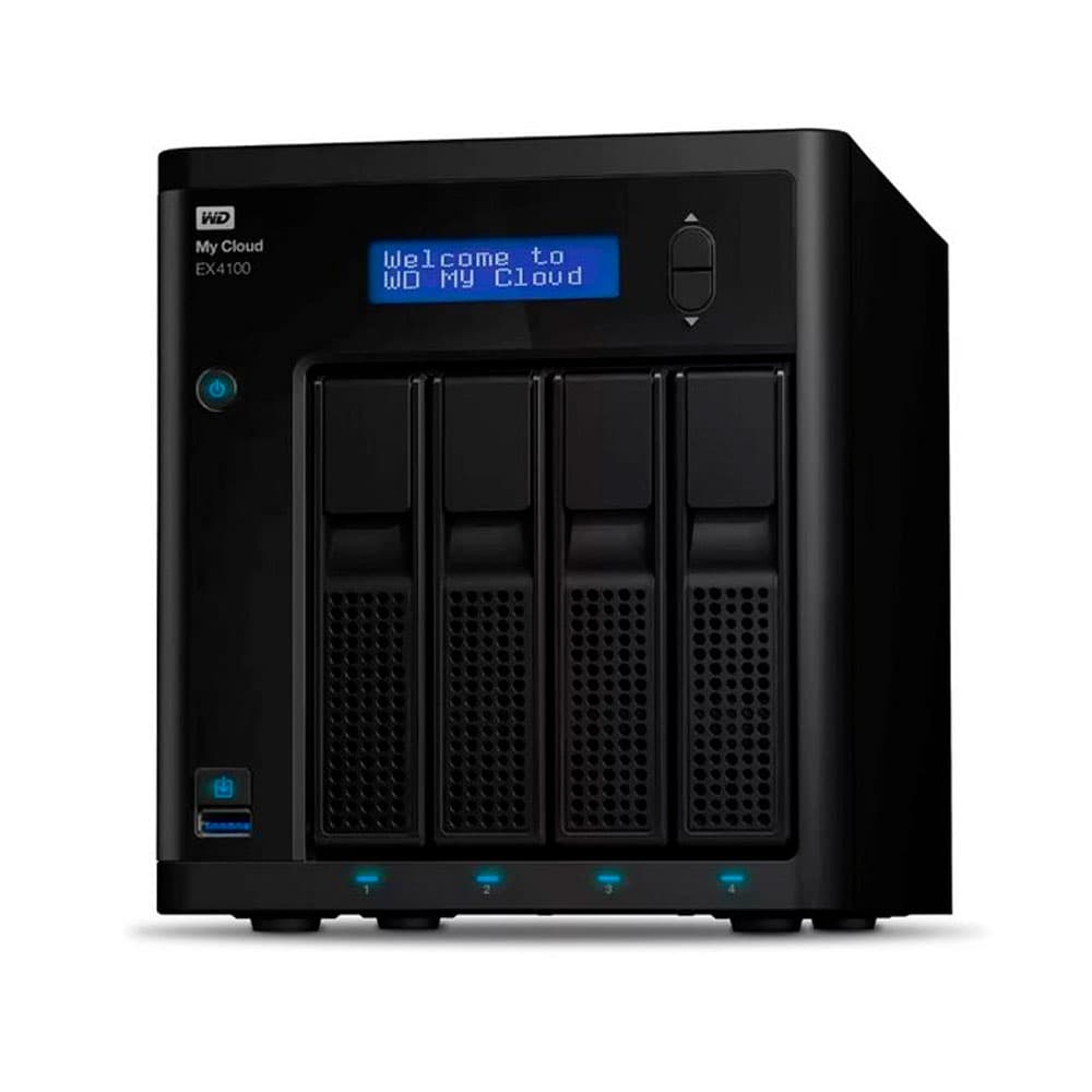 NAS Western Digital My Cloud Expert Series EX4100 4 bahías 0TB (discos no incluidos), vista 1