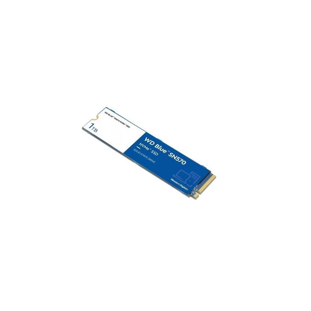 Unidad de estado sólido SSD Western Digital Blue SN570 1TB NVMe PCIe  lectura secuencial, vista 1