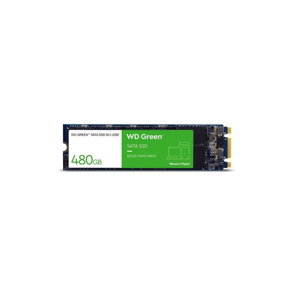 Unidad de estado sólido SSD Western Digital Green 480GB M.2 SATA 2280, vista 1