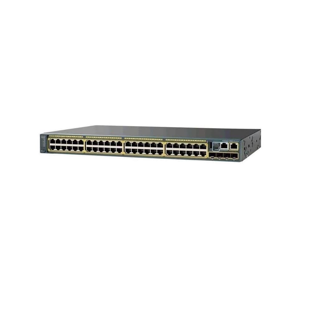 Catalyst 2960-X 48 GigE PoE 370W, 2 x 10G SFP+ LAN Base, vista 1