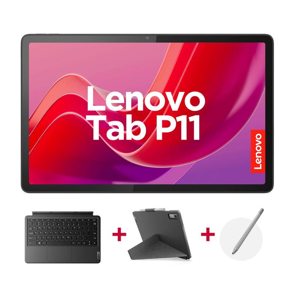 Tablet Portatil Lenovo P11 TB350FU (2nd ge) 11,5" Pulgadas 2K con WIFI, 6GB RAM + Almacenamiento 128GB + Teclado y Lápiz Gris, vista 1