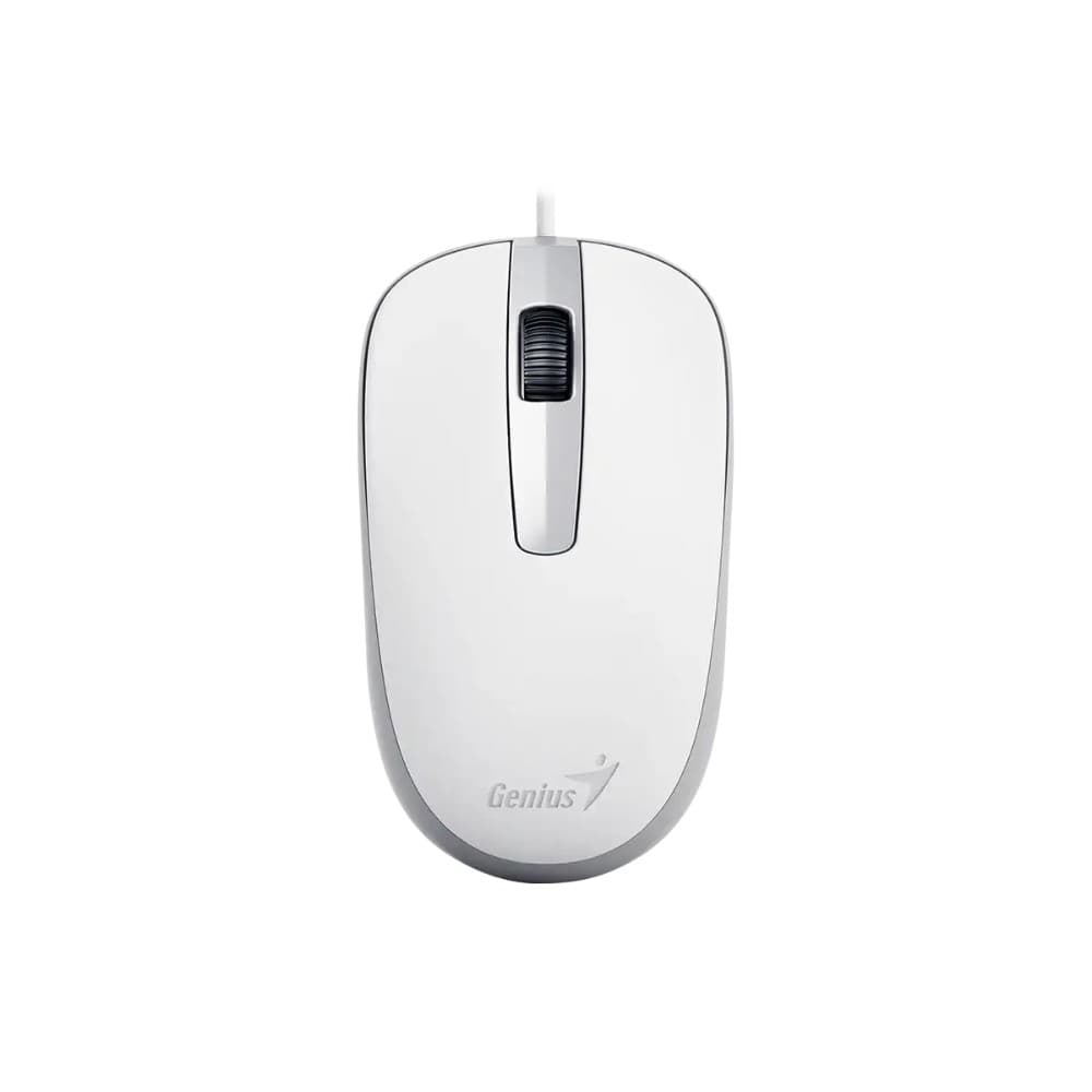 Mouse GENIUS DX-120 USB Alambrico COLOR Blanco, vista 1