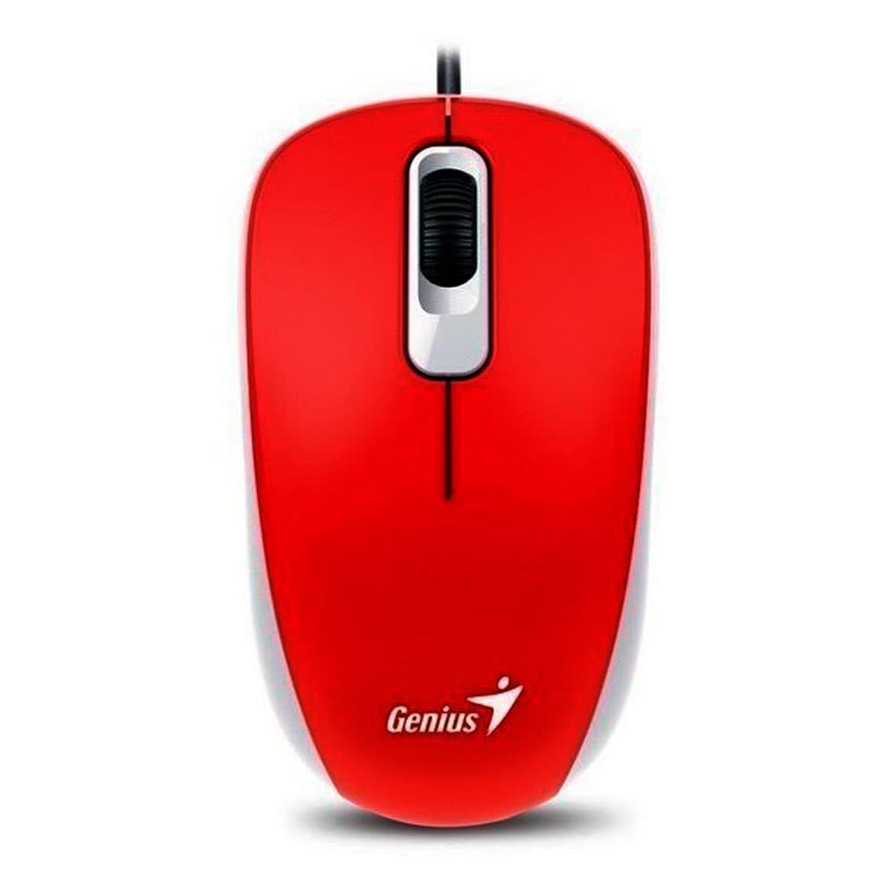 Mouse inalambrico Genius DX-110 USB Rojo, vista 1