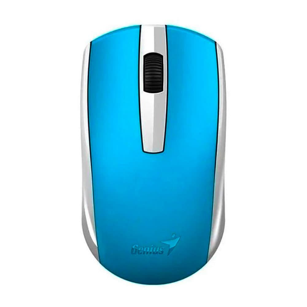 Mouse inalámbrico recargable Genius ECO-8100 azul, vista 1
