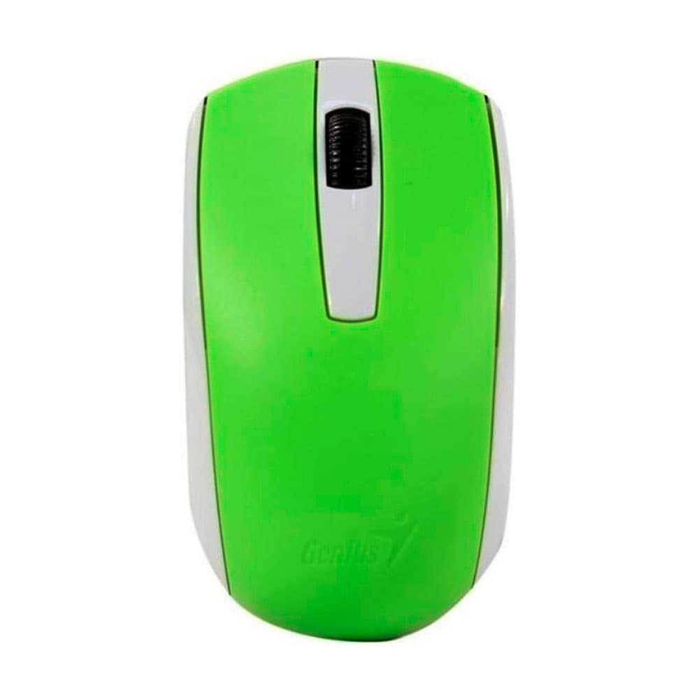Mouse Genius Eco-8100 Inalámbrico Verde, vista 1