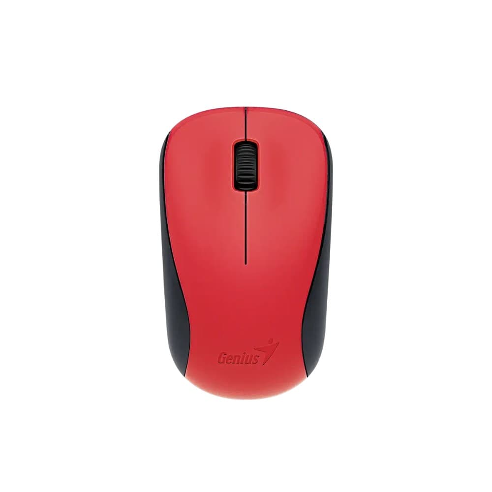 Mouse Inalámbrico GENIUS 2.4 GHz, BlueEye, COLOR Rojo, vista 1