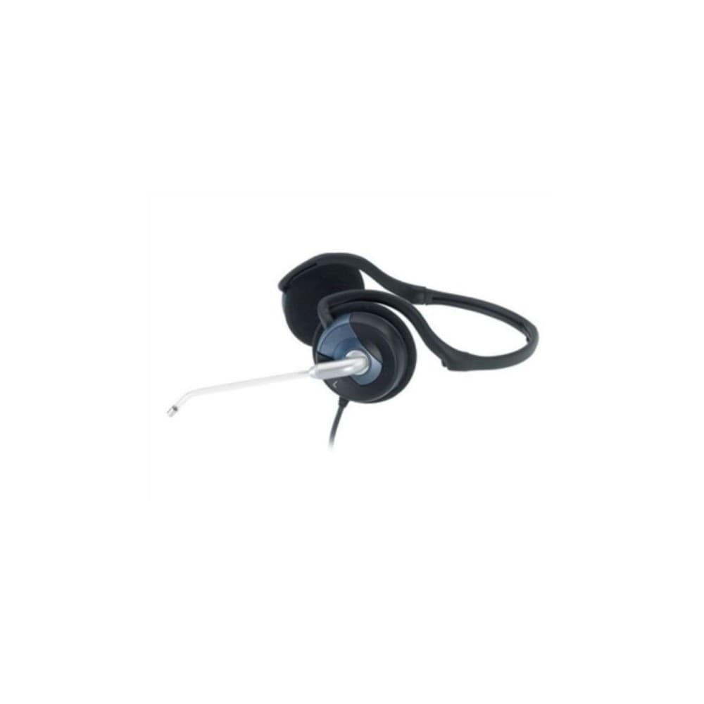 Audífono GENIUS HS-300N, Audífono de banda posterior con micrófono giratorio y función de cancelación de ruido. Recomendado para llamadas por internet. Conector de 2 plug 3.5. Garantía 1 año., vista 1