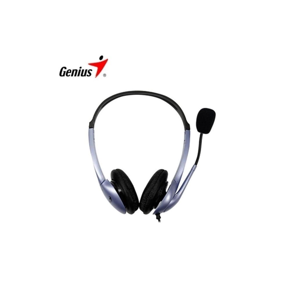 Audifono Diadema Genius HS-04S 1 plug3.5mm Azul, vista 1