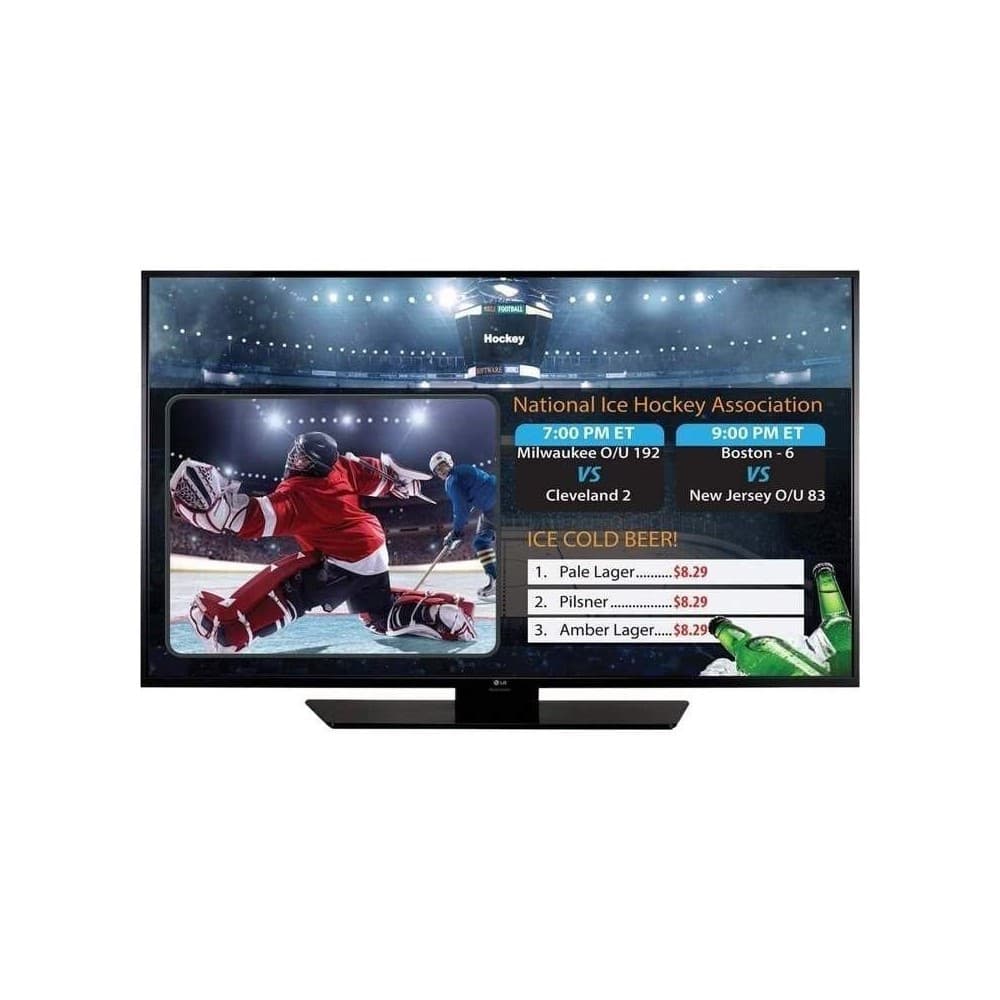 TV+Cartelera Digital LG 49 / DVB-T2 / 12x7 / USB Playback /RJ45, vista 1