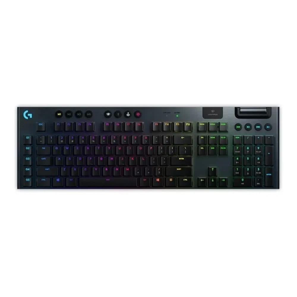 Teclado Logitech Inalámbrico RGB G915 Gaming, vista 1